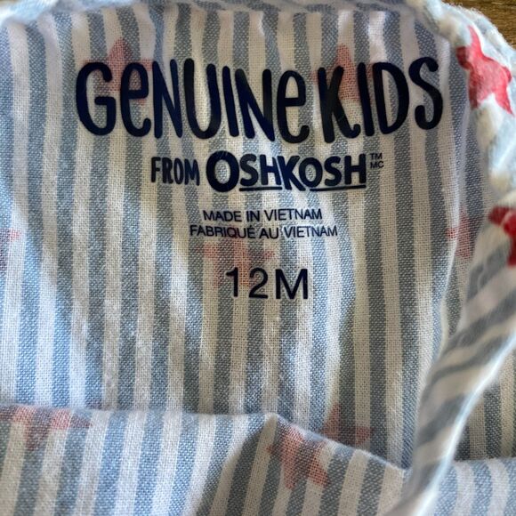 Genuine Kids by OshKosh Stars & Stripes Tank Girls' 12 Months - Picture 3 of 9